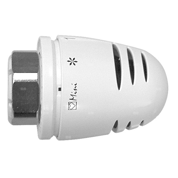 Głowica termostatyczna prosta HERZ Mini-H, zakres reg. 0-30'C, przyłącze M 30 x 1,5, kolor biały