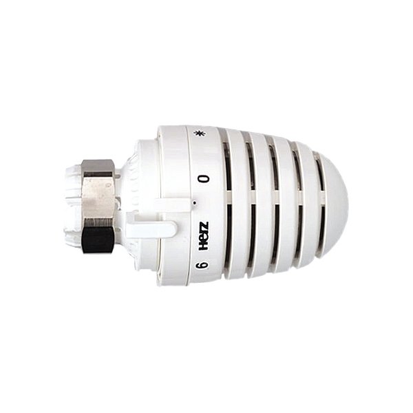 Głowica termostatyczna prosta HERZ Design D, zakres reg. 6-28'C, przyłącze M30x1,5, kolor biały