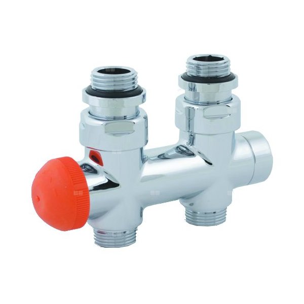 H3000-TS - figura prosta, do instalacji dwururowych Design - biały
