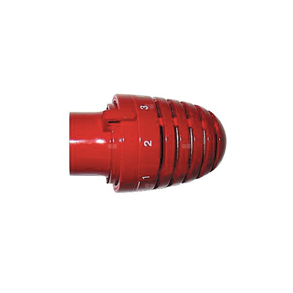Głowica termostatyczna prosta HERZ H-DE LUXE, zakres reg. 0-30'C, przyłącze M30 x 1.5, kolor bahama (beż)