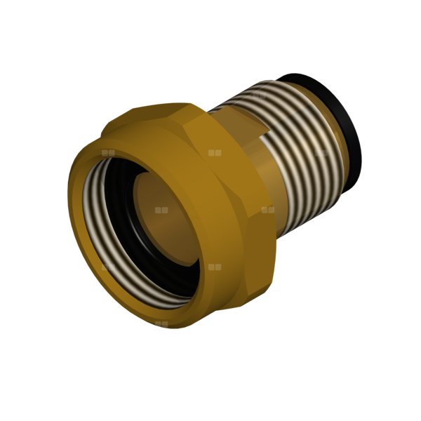 Półśrubunek GW 3/4''XGZ 1/2''