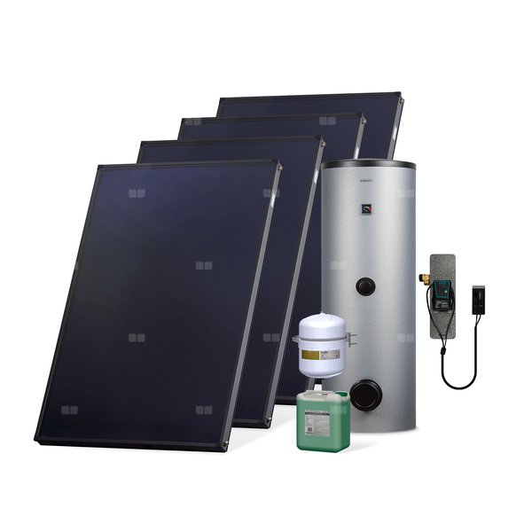 Zestaw solarny Komfort HX500-4KS2600.S020