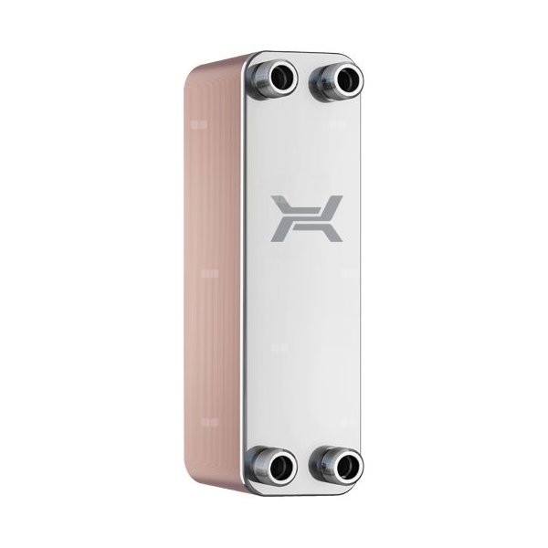 Wymiennik ciepła HEXONIC LB47SP-100H-1" płytowy CO, lutowany, 230'C, 30 bar - 100 płyt