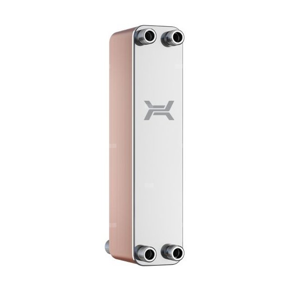 Wymiennik ciepła HEXONIC LB60-10X-2S-5/4" płytowy CO, lutowany, 230'C, 30 bar - 10 płyt