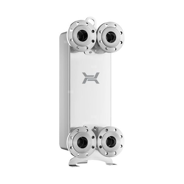 Wymiennik ciepła HEXONIC LD235LN-160-DN80.SS płytowy CO, lutowany, 230'C, 25 bar - 160 płyt