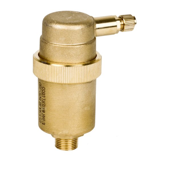 Automatyczny odpowietrznik do układów solarnych, 1/2"