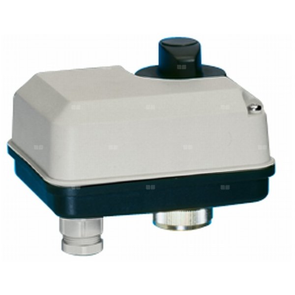 Siłownik zaworu ze sprężyną powrotną, 24 Vac, sterowanie 0/2..10V, skok 6,5 mm, 400 N, 60 s