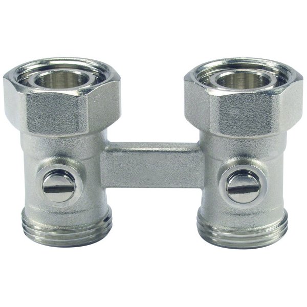 Zawór prosty, podwójny z odcięciem, 3/4", (minimalne zamówienie 10 szt.)