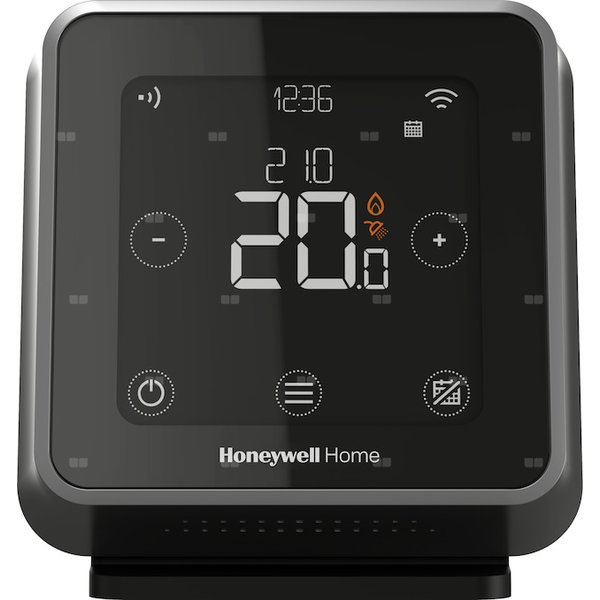 Termostat bezprzewodowy T6R, z komunikacją mobilną, z zasilaczem