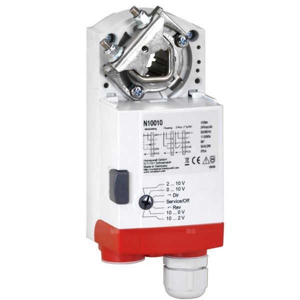 Siłownik Smart Act do przepustnic, 10Nm, 0/2-10V, 2/3 pkt., 24Vac