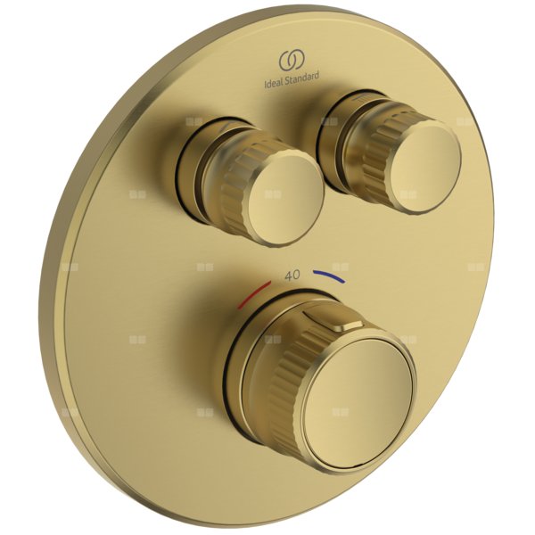 Bateria natryskowa do zabudowy 157x62x157 mm, wymagany zestaw 1 (A1000) 18 l/min (3 bar) - CERATHERM NAVIGO
