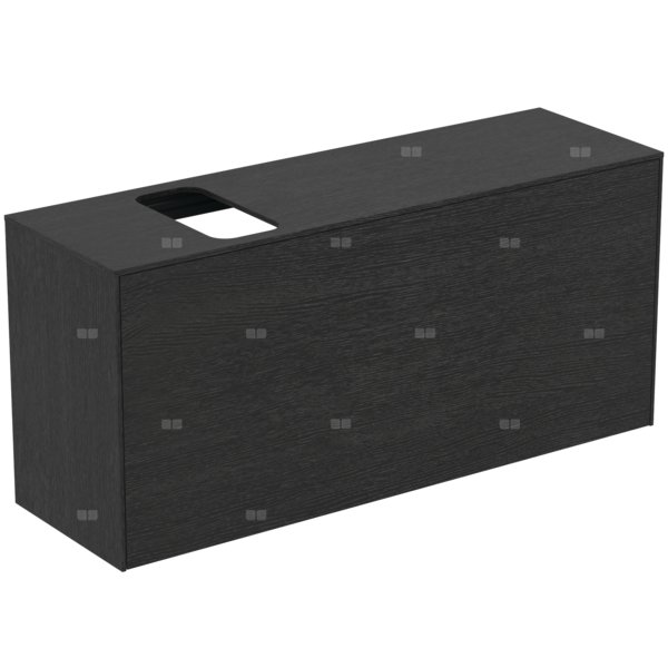 Szafka pod umywalkę 1202x373x550 mm, 2 szuflady - CONCA