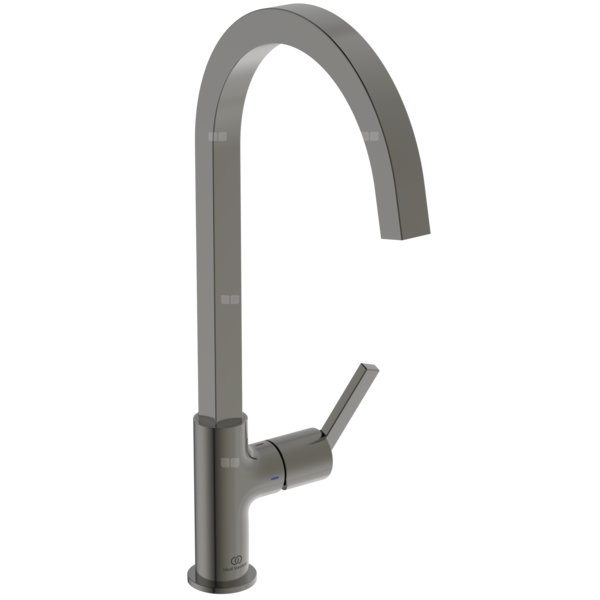 Bateria kuchenna 160x254x424 mm, wylewka 204 mm 8.3 l/min (3 bary) - GUSTO