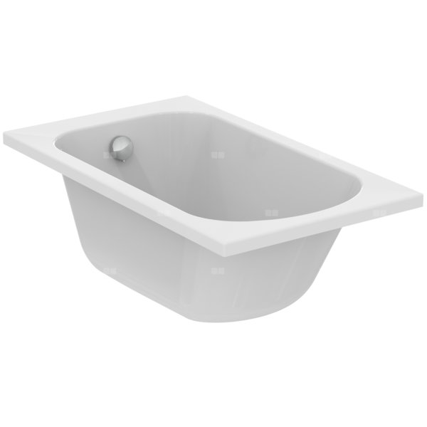Wanna zwykła 1200x700x435 mm, bez otworu na baterię, z przelewem, bez korka spustowego - SIMPLICITY