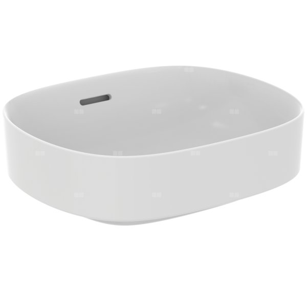 Naczynie 450x380x155 mm, bez otworu na baterię, z przelewem - LINDA-X
