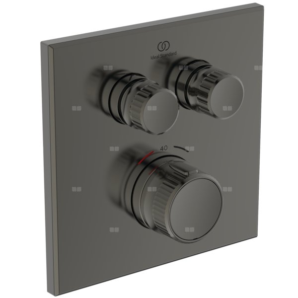 Bateria natryskowa do zabudowy 157x62x157 mm, wymagany zestaw 1 (A1000) 18 l/min (3 bar) - CERATHERM NAVIGO