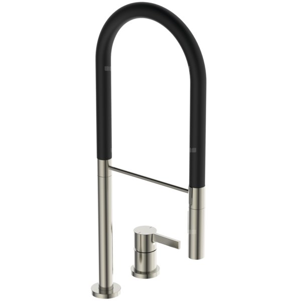 Bateria kuchenna 190x263x607 mm, wylewka 225 mm 6.7 l/min (3 bary) - GUSTO
