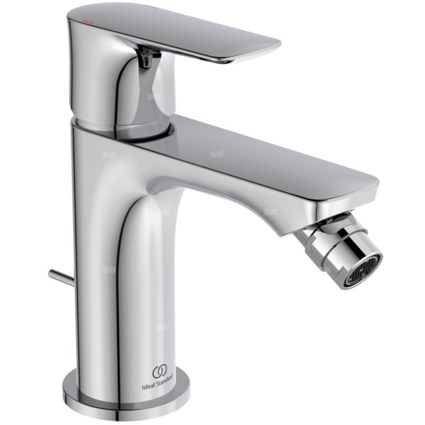 Bateria bidetowa 48x161x146 mm, wylewka 114 mm 5 l/min (3 bary), z korkiem spustowym - CONNECT AIR