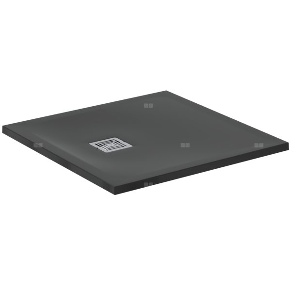 Brodzik kwadratowy 800x800x30 mm Spód szlifowany, bez korka spustowego - ULTRA FLAT S +