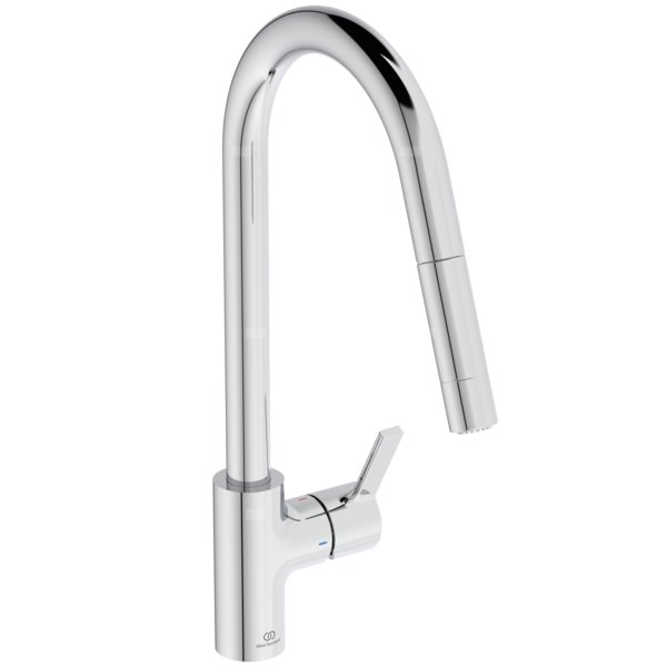 Bateria kuchenna 115x276x456 mm, wylewka 241 mm 5.9 l/min (3 bary) - GUSTO