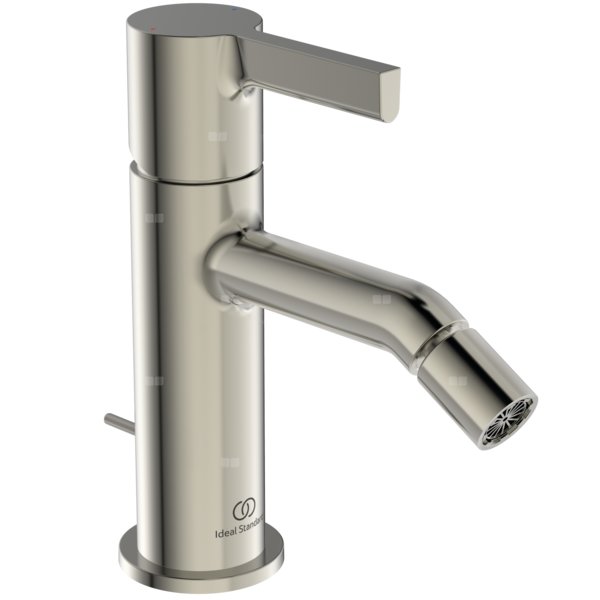 Bateria bidetowa 160x48x160 mm, wylewka 115 mm 5.2 l/min (3 bary), z korkiem spustowym - JOY