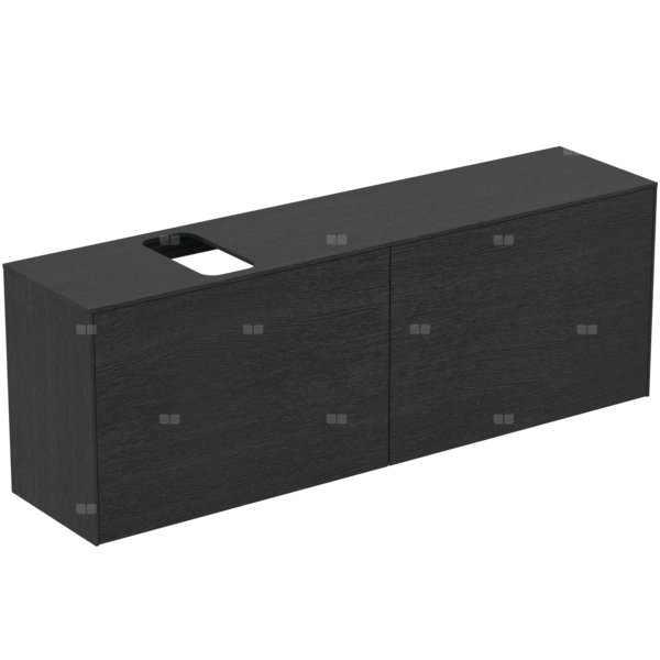 Szafka pod umywalkę 1587x373x550 mm, 4 szuflady - CONCA