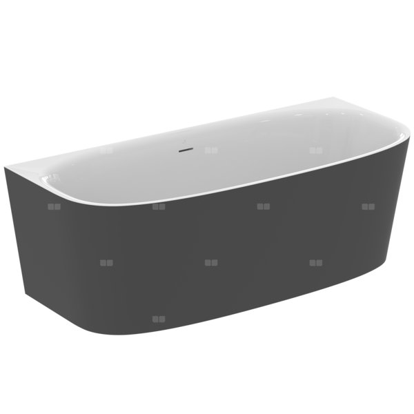 Wanna o specjalnym kształcie 1800x805x610 mm, bez otworu na baterię, z przelewem, bez korka spustowego - DEA