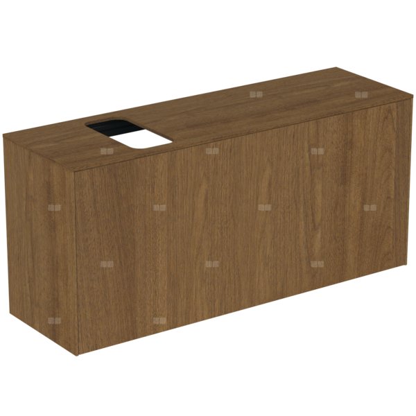 Szafka pod umywalkę 1202x373x550 mm, 2 szuflady - CONCA