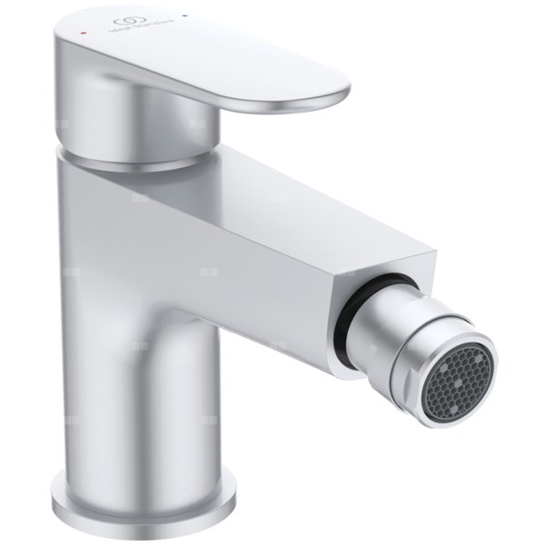 Bateria bidetowa 50x159x132 mm, wylewka 132 mm 3.8 l/min (3 bary), z korkiem spustowym - CERAFINE MODEL O