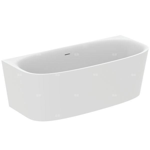 Wanna o specjalnym kształcie 1800x805x610 mm, bez otworu na baterię, z przelewem, bez korka spustowego - DEA