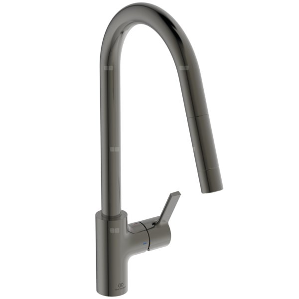 Bateria kuchenna 115x276x456 mm, wylewka 240 mm 7.7 l/min (3 bary) - GUSTO
