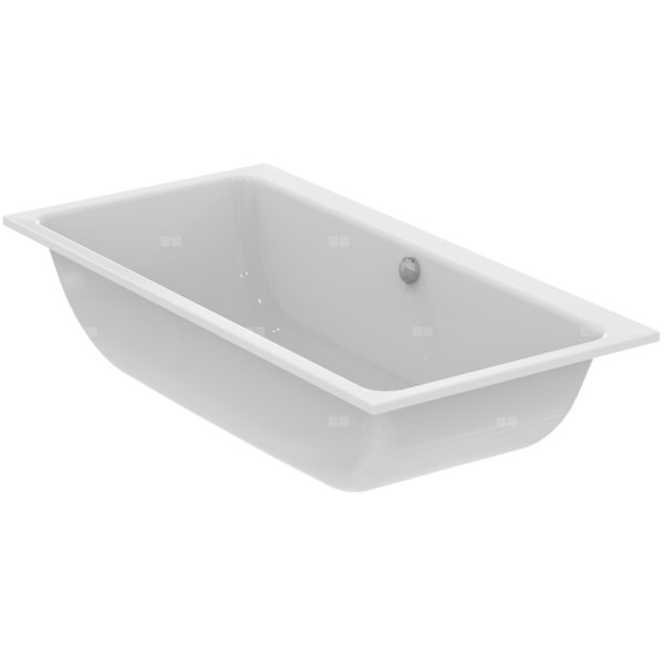 Wanna zwykła 2000x1000x590 mm, bez otworu na baterię, z przelewem, bez korka spustowego - LDV