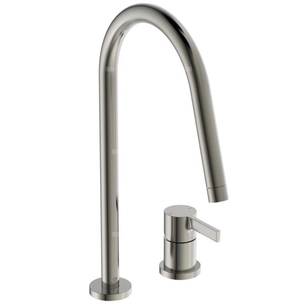 Bateria kuchenna 285,5x433 mm, wylewka 243 mm 9.5 l/min (3 bary) - GUSTO