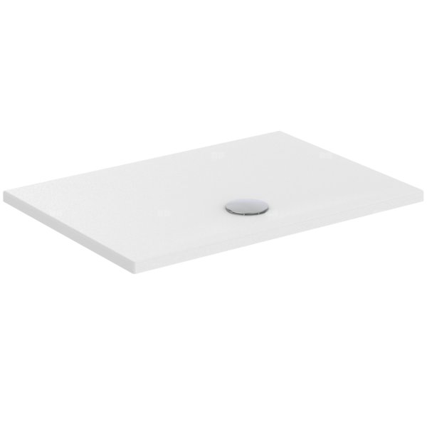 Brodzik prostokątny 1000x700x35 mm Spód szlifowany Tył szlifowany, bez korka spustowego - STRADA +