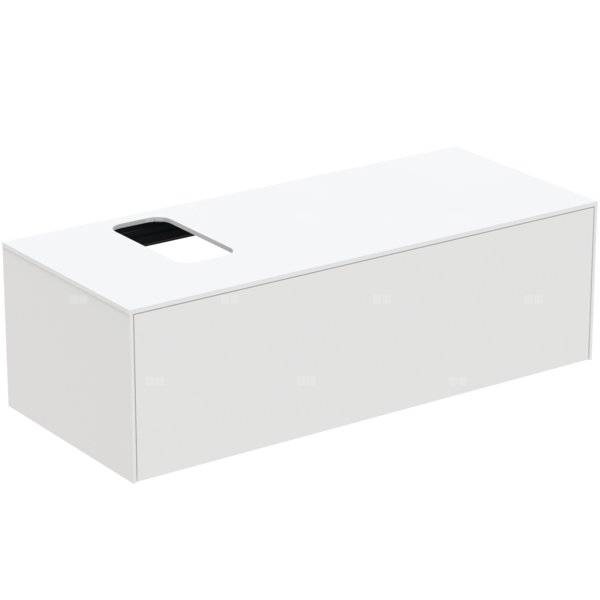 Szafka pod umywalkę 1202x505x370 mm, 1 szuflada - CONCA