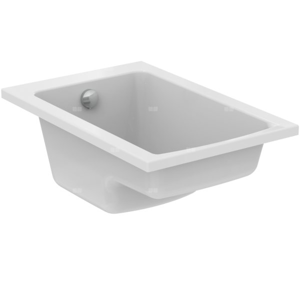 Wanna zwykła 700x1050x415 mm, bez otworu na baterię, z przelewem, bez korka spustowego - CONNECT AIR
