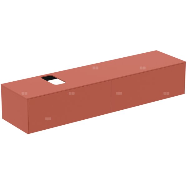 Szafka pod umywalkę 1987x505x370 mm, 2 szuflady - CONCA