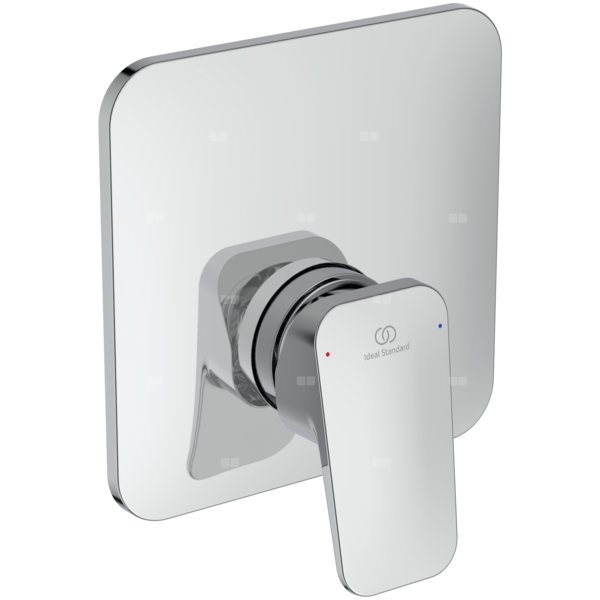 Wbudowana bateria prysznicowa 163x150x184 mm, zestaw 1 w zestawie 29 l/min (3 bar) - CERAPLAN