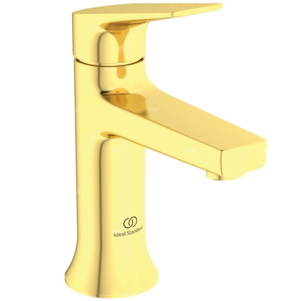 Bateria umywalkowa 52x142x169 mm, wylewka 100 mm 3.8 l/min (3 bary), bez korka spustowego - LDV