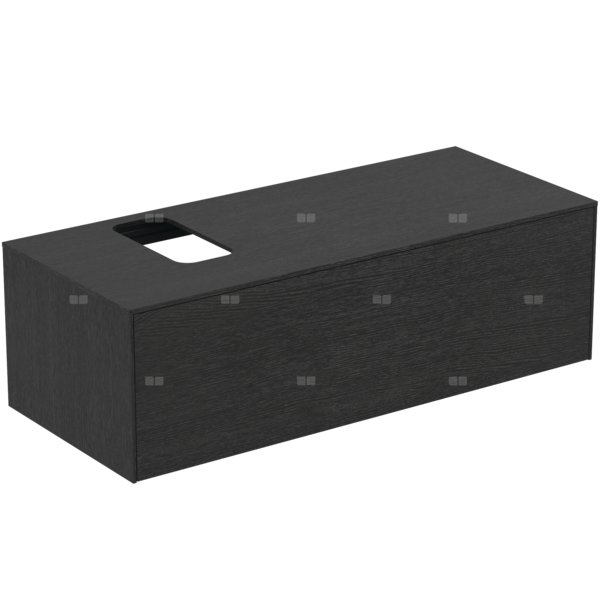 Szafka pod umywalkę 1202x505x370 mm, 1 szuflada - CONCA