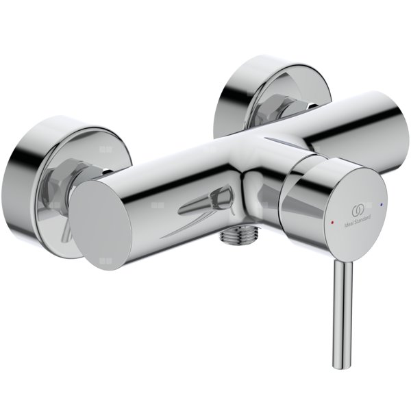 Bateria natryskowa natynkowa 207x153x120 mm 20 l/min (3 bar) - CERALINE