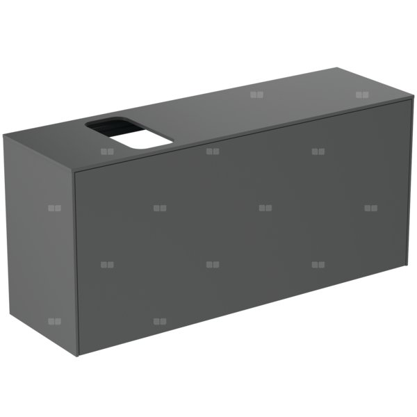 Szafka pod umywalkę 1202x373x550 mm, 2 szuflady - CONCA