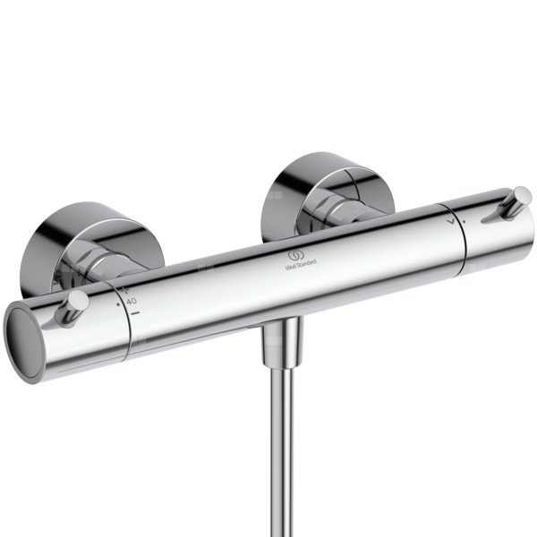 Bateria natryskowa natynkowa 304x115x74 mm 22 l/min (3 bar) - CERATHERM T125