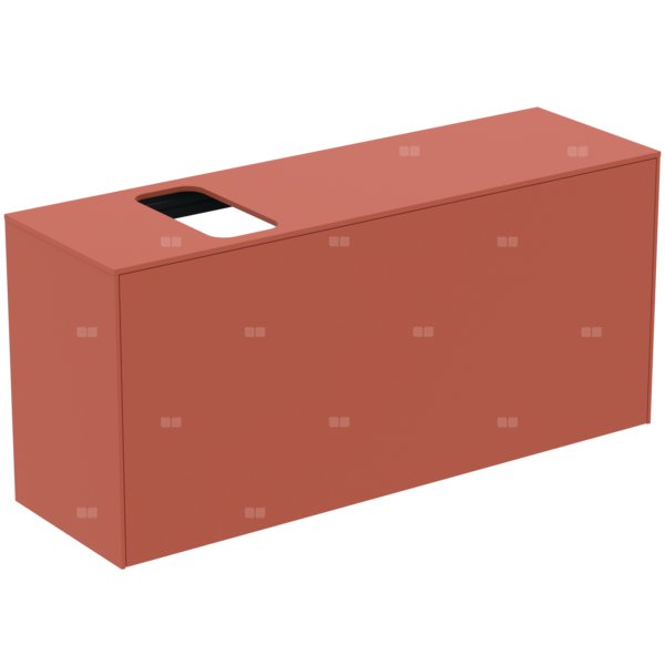 Szafka pod umywalkę 1202x373x550 mm, 2 szuflady - CONCA