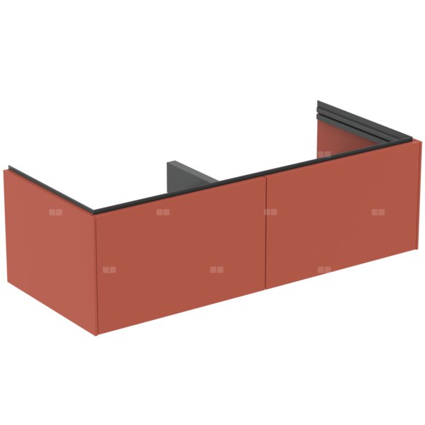 Szafka pod umywalkę 1200x505x370 mm, 2 szuflady - CONCA