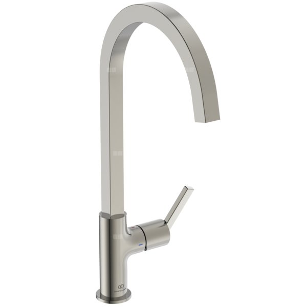 Bateria kuchenna 160x254x424 mm, wylewka 204 mm 8.3 l/min (3 bary) - GUSTO