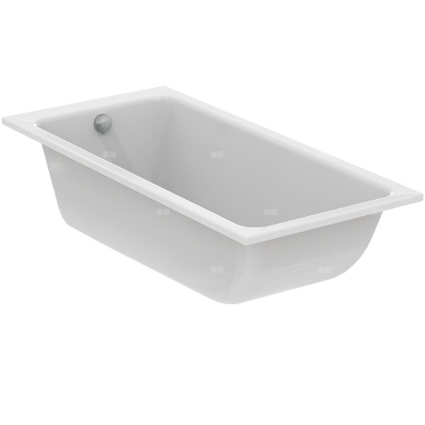 Wanna zwykła 1700x800x590 mm, bez otworu na baterię, z przelewem, bez korka spustowego - LDV