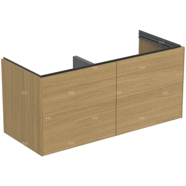 Szafka pod umywalkę 1200x505x550 mm, 4 szuflady - CONCA