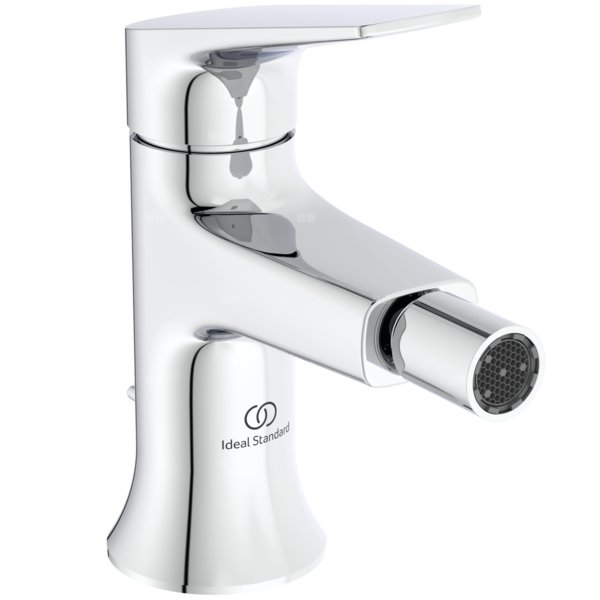 Bateria bidetowa 52x142x172 mm, wylewka 105 mm 3.8 l/min (3 bary), z korkiem - LDV