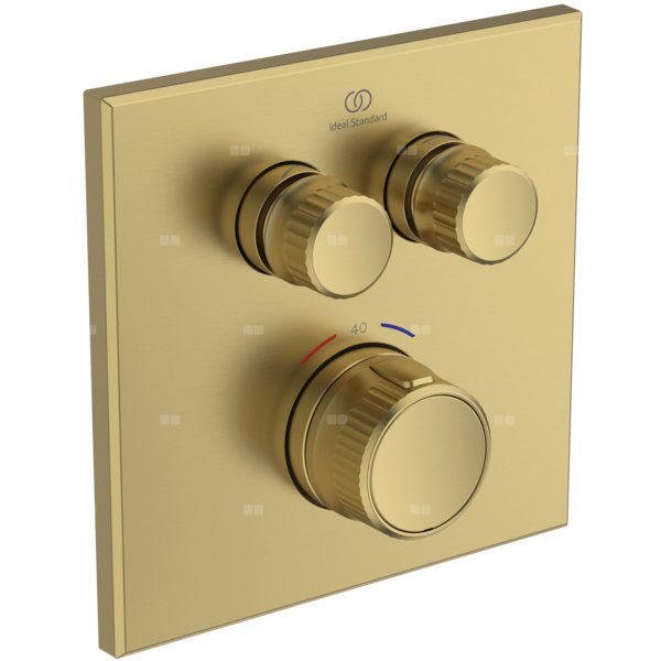 Bateria natryskowa do zabudowy 157x62x157 mm, wymagany zestaw 1 (A1000) 18 l/min (3 bar) - CERATHERM NAVIGO